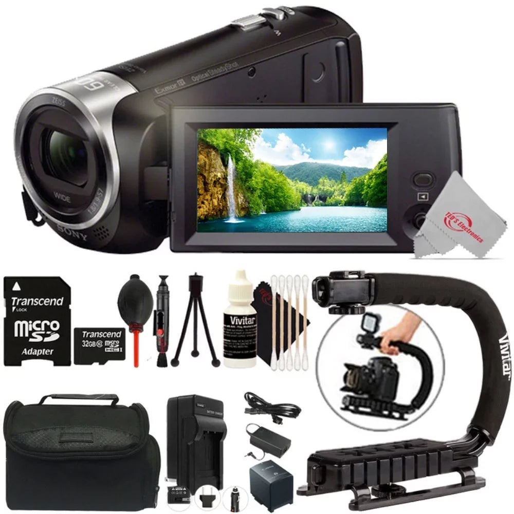 Teds  -  Handycam Camcorder Top Accessory Bundle
