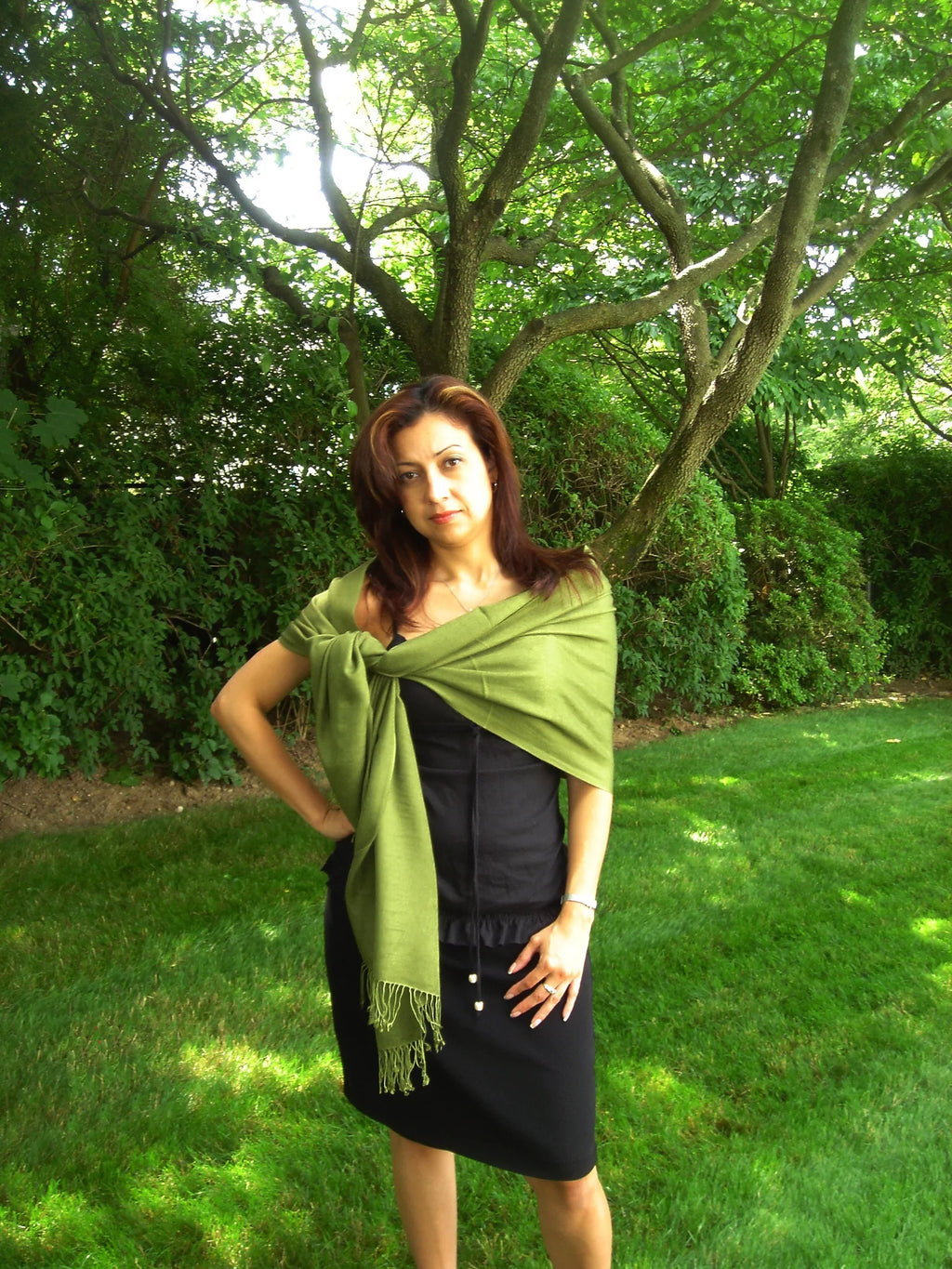 Shawl/Shawls/Scarf/Scarves/Wrap/Stole/Muffler/Cape/Ruana/Blanket/Throw/Pashmina Shawl/Cashmere Scarf/Wool/Silk (Military Regular Shawl)