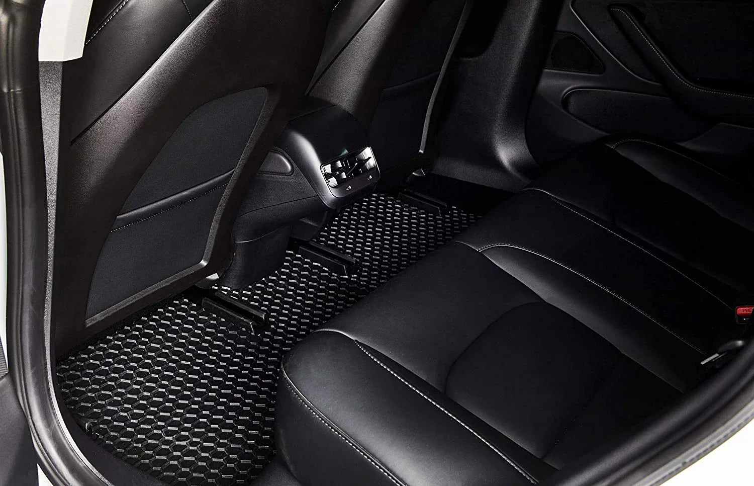 ToughPRO Accessories Cargo Mat Compatible with 2020 Toyota -4 - All Weather - Heavy Duty Black Rubber