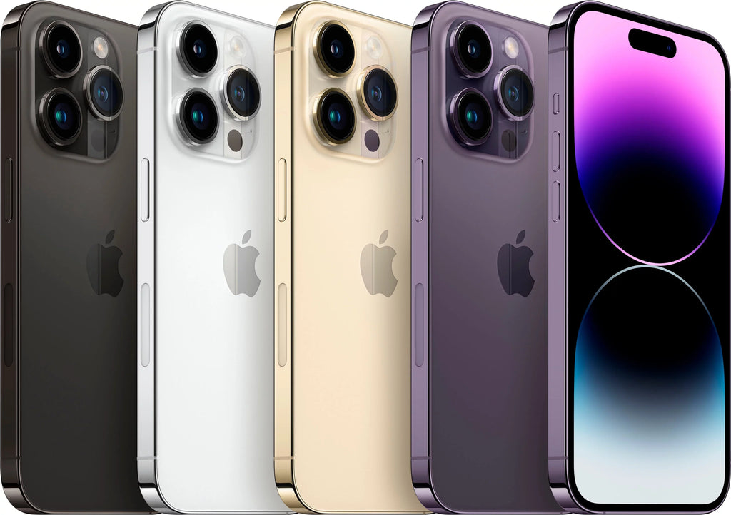 Restored Apple iPhone 14 Pro 128GB Deep Purple (-Mobile) / (Refurbished)