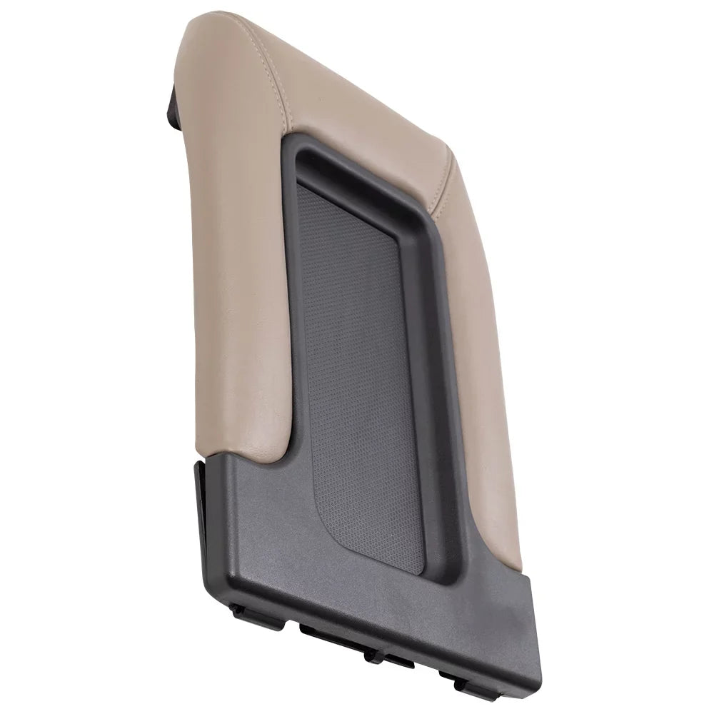 Brock Replacement Tan Center Console Lid Repair Kit Compatible with 2001-2006 Silverado Sierra Pickup Truck Tahoe Yukon &  19127366