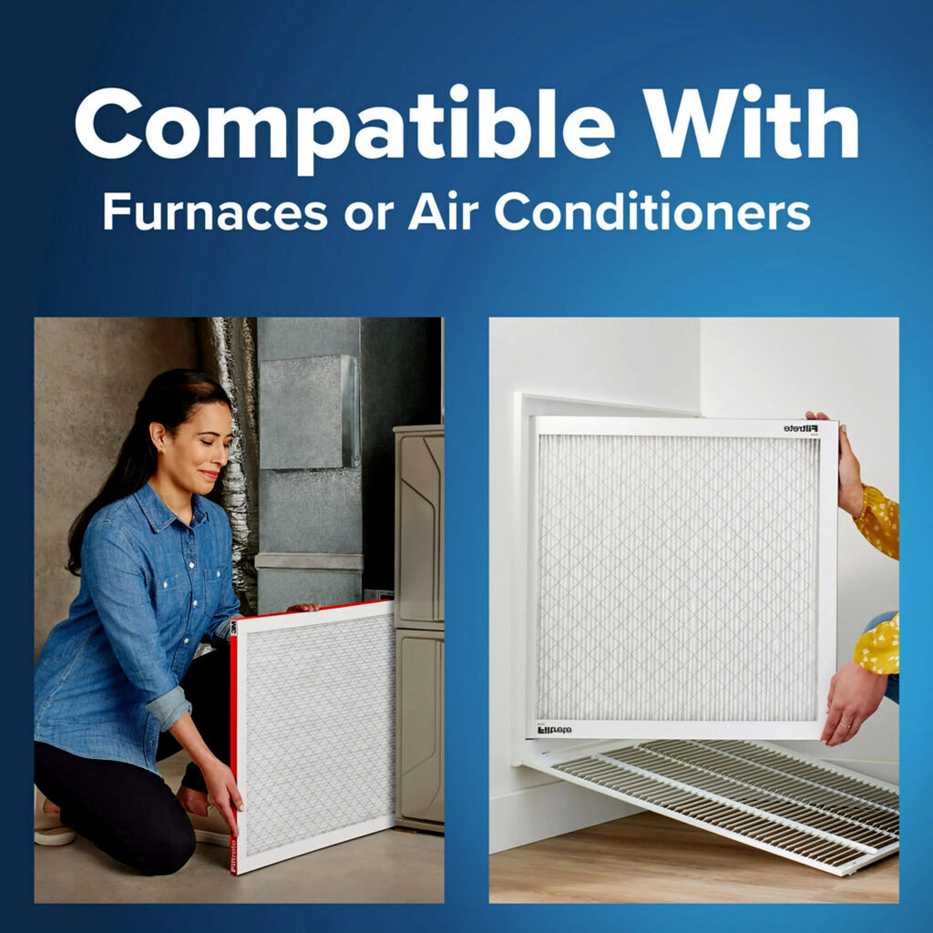 Filtrete 12x24x1 Air Filter,  1000  11, Allergen Defense, 4 Filters