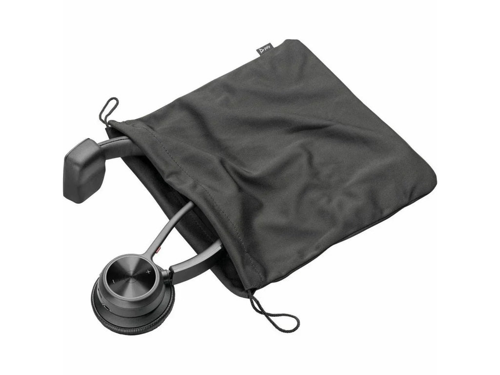 Poly Voyager 4310 - Headset with Charge Stand - Siri, Google Assistant - Mono - Wireless - Bluetooth - 298.6 ft - 20 Hz - 20 kHz - Over-the-head, On-ear - Monaural - Ear-cup - Electret Condense...