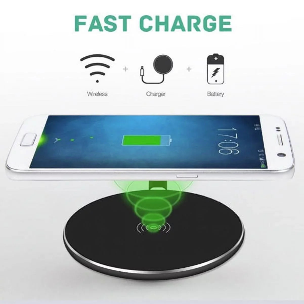 10W Wireless Charger Ultra Slim Fast Charging Pad Compatible With   ThinQ, Google Nexus 5 4,    - Motorola Google Nexus 6, Droid Turbo Mini  - Nokia Lumia 930 920 1520 1020, 8