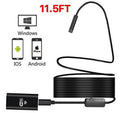 6  Wifi Endoscope  Inspection Camera Compatible with iOS/Android/Windows (5 meters/ 16 ft)