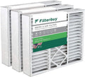 Filterbuy 16x20x5  8 Pleated   Furnace Air Filters for Honeywell  (3-Pack)