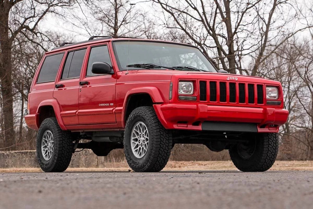 Rough Country 3" Lift Kit w/ Shocks for 1984-2001 Jeep Cherokee  - 630X70