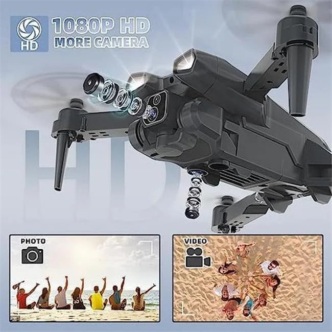 Drone with Camera  2 Cameras Mini Drones for Adults