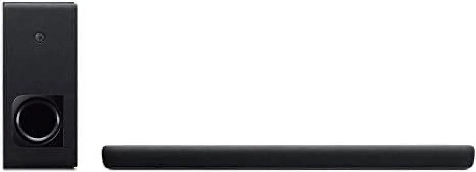 Open Box Yamaha Sound Bar with Wireless Subwoofer Bluetooth -2090 Black