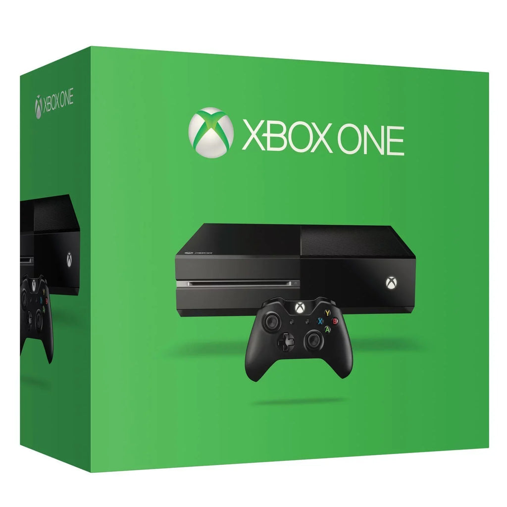 Pre-Owned Microsoft Xbox One Original 500GB Gaming Console Black  Cable With Battlefield 1 Game   Bundle (Refurbished: Like New)