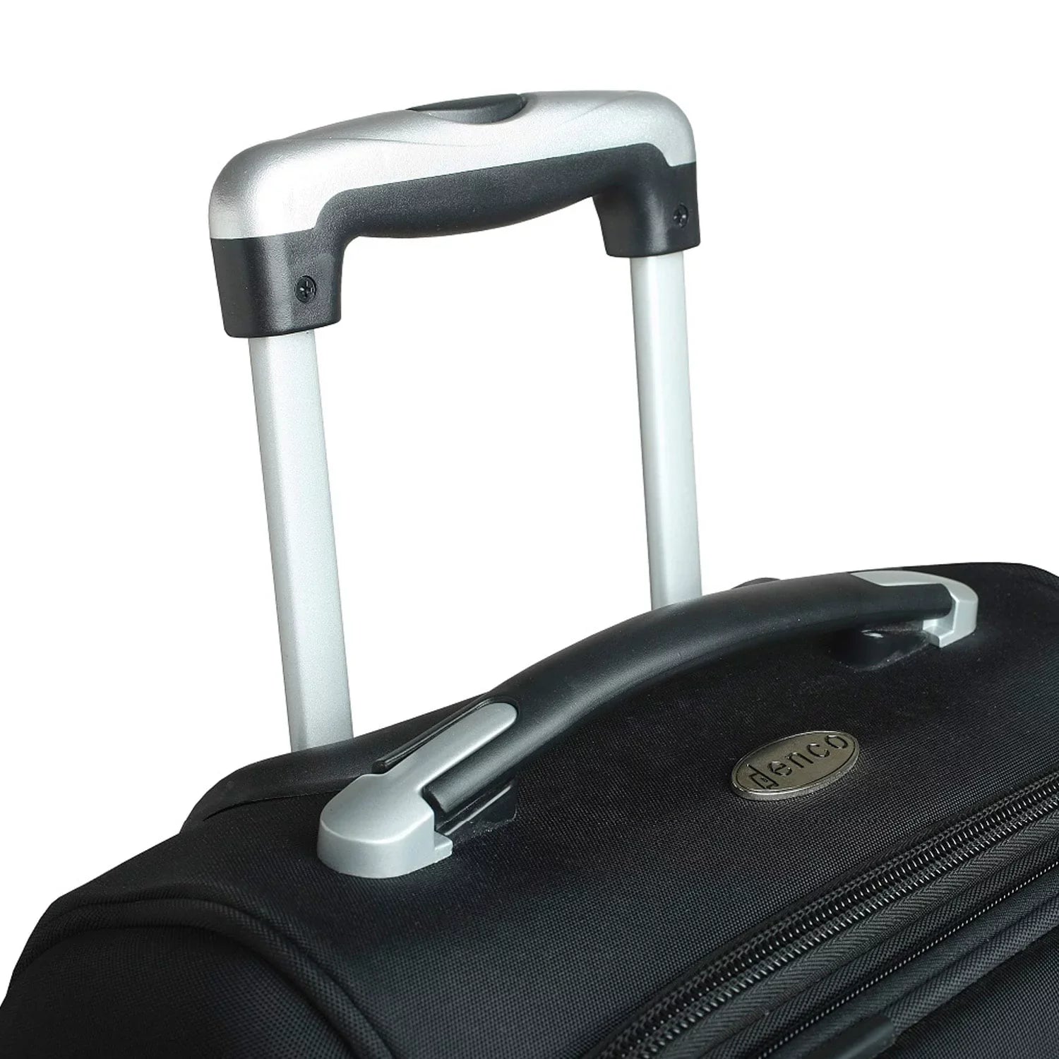 Black  Tech Yellow Jackets 21" Softside Rolling Carry-On Suitcase