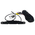 Bar-Type Short-Length 170 deg License Plate Backup Camera with  Lights
