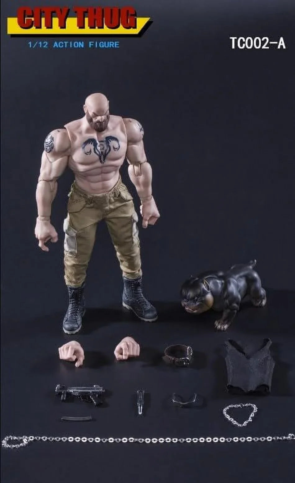 Takethat x  Crazy Figure  1/12 scale City Thug 6 inch male action figure