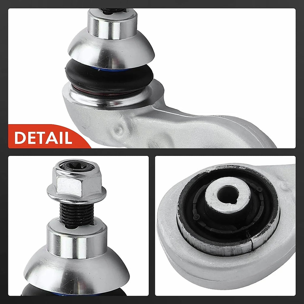 '-Premium Front Left Rearward Lower Control Arm, with Ball Joint & Bushing, Compatible with Mercedes-Benz  2018-2019,  2014-2017, S550e 2015-2017,  2018-2019,   2015-2017
