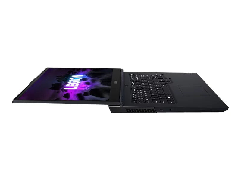 Lenovo Legion 5 17ACH6H 82JY - 180-degree hinge design -  Ryzen 7 5800H / 3.2 GHz - Win 11 Home -   3060  - 16   - 256   NVMe - 17.3"  1920 x 1080 (Full ) @ 144 Hz - Wi-Fi 6 - phantom blue (top), shadow black (bottom) - kbd: