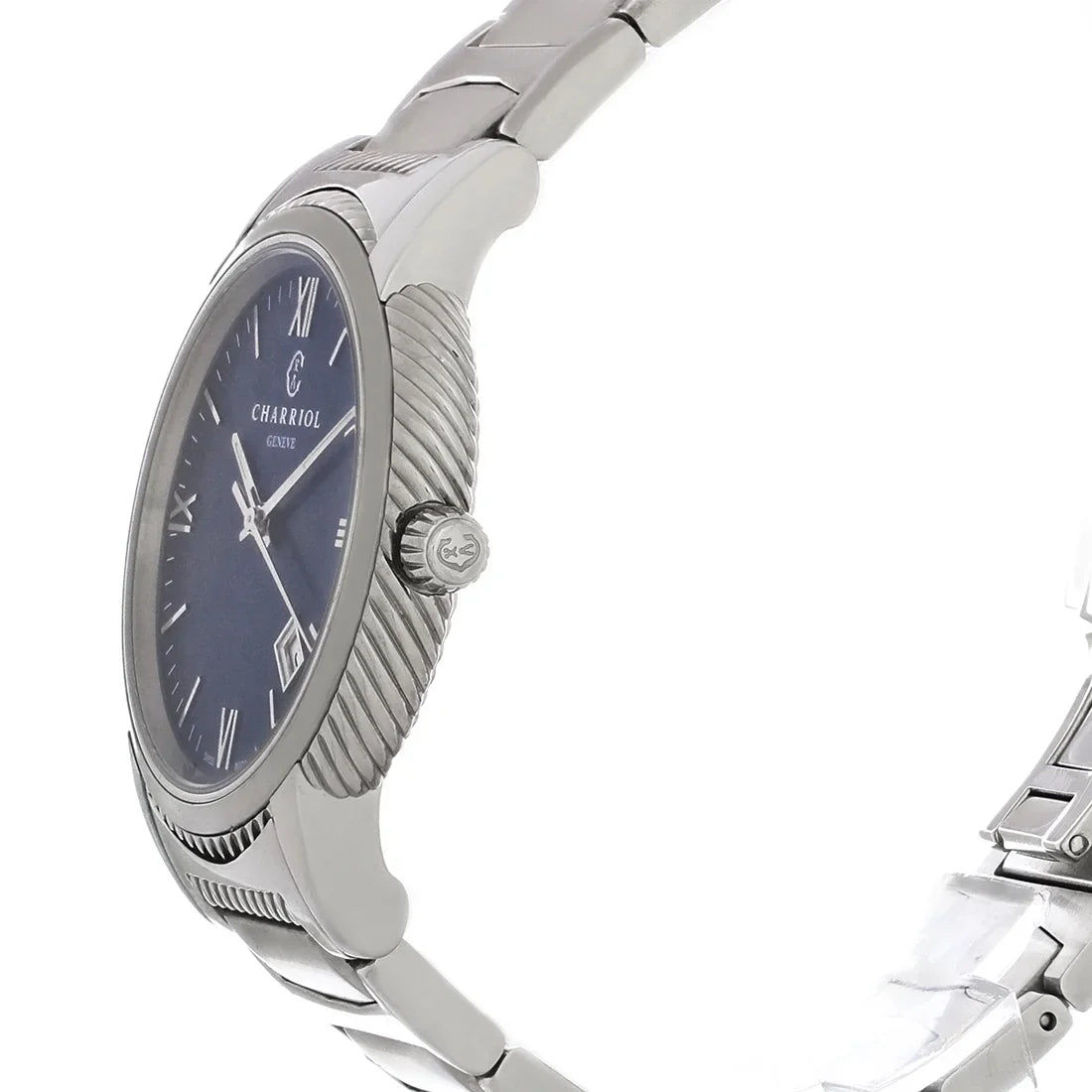 Pre-Owned Philippe Charriol Parisii Mens Stainless Quartz Watch .930.002