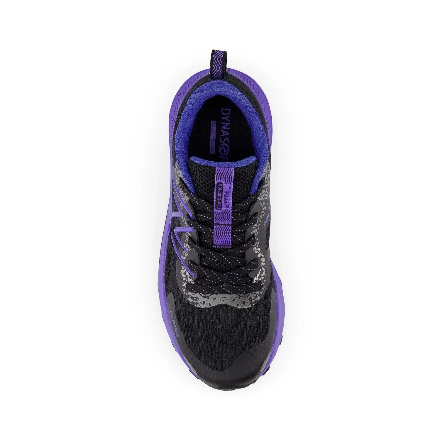 New Balance Dynasoft Nitrel v5 Boys Trail Shoes Color: Black Electric Indigo Size: 5