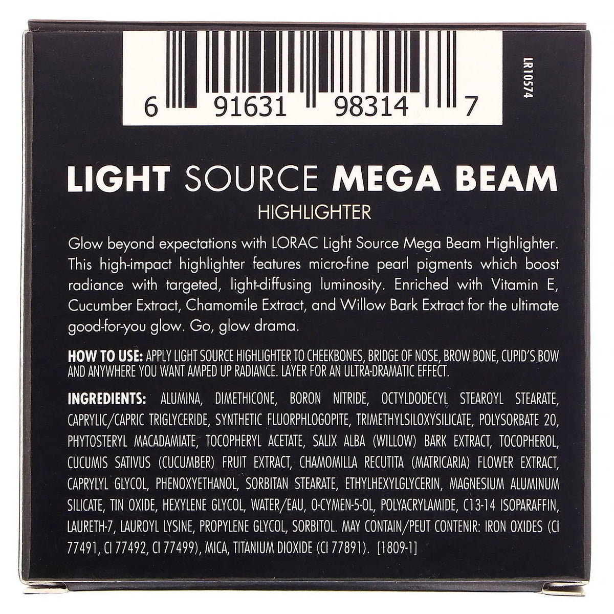Lorac Light Source, Mega Beam Highlighter, Celestial, 0.22 oz (6.5 g)