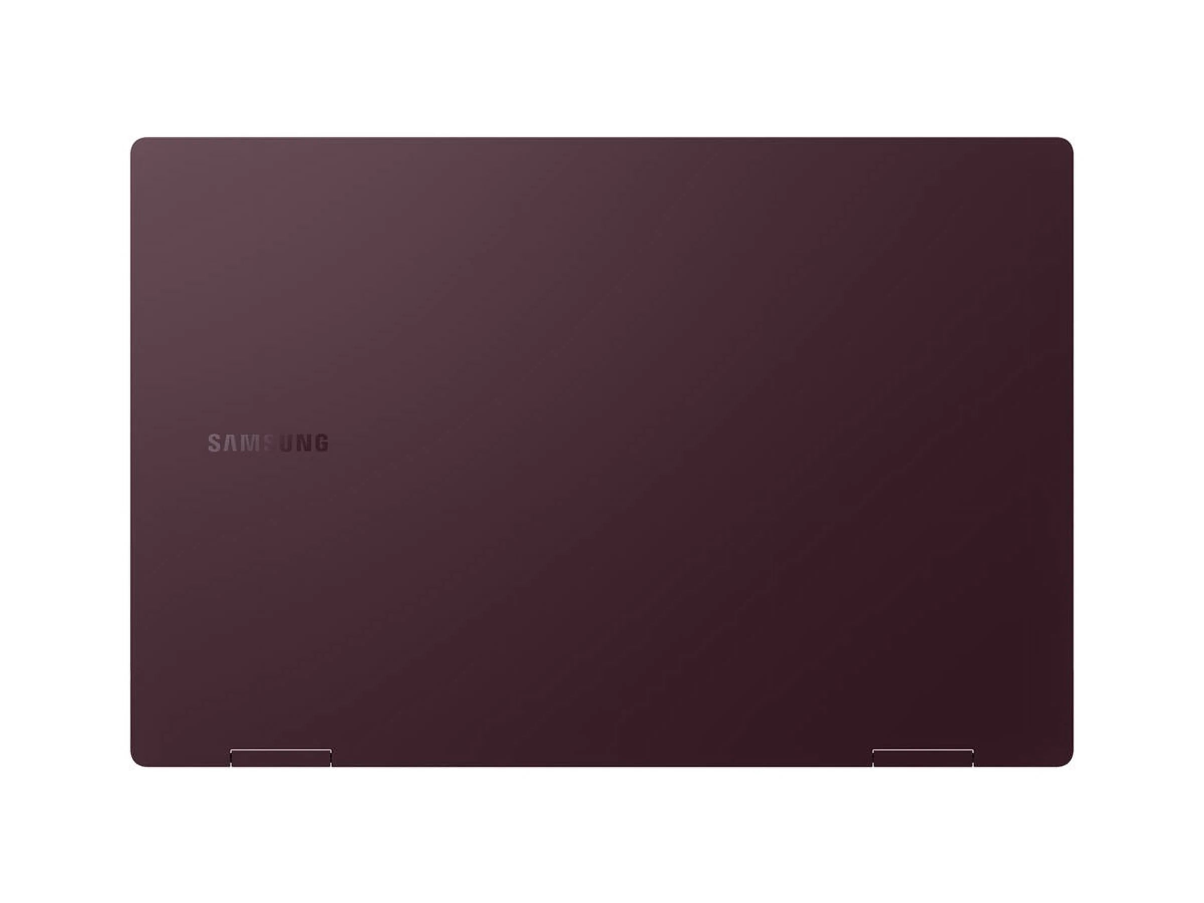 Restored Samsung Galaxy Book 2 Pro 360 15.6" 1TB (Burgundy) 2-in-1  Touch Screen Laptop - Intel Core i7 (Refurbished)