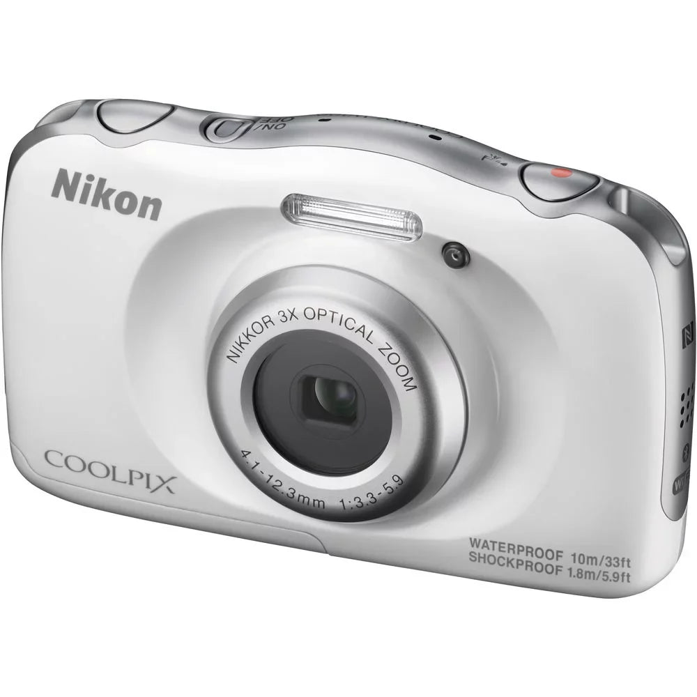 Restored Nikon   13.2MP Digital Camera w/ 3x Zoom Lens – with 16GB Bundle includes, Sandisk Ultra  16GB Memory Card + Point and Shoot Field Bag Camera Case + Many More (Refurbished)