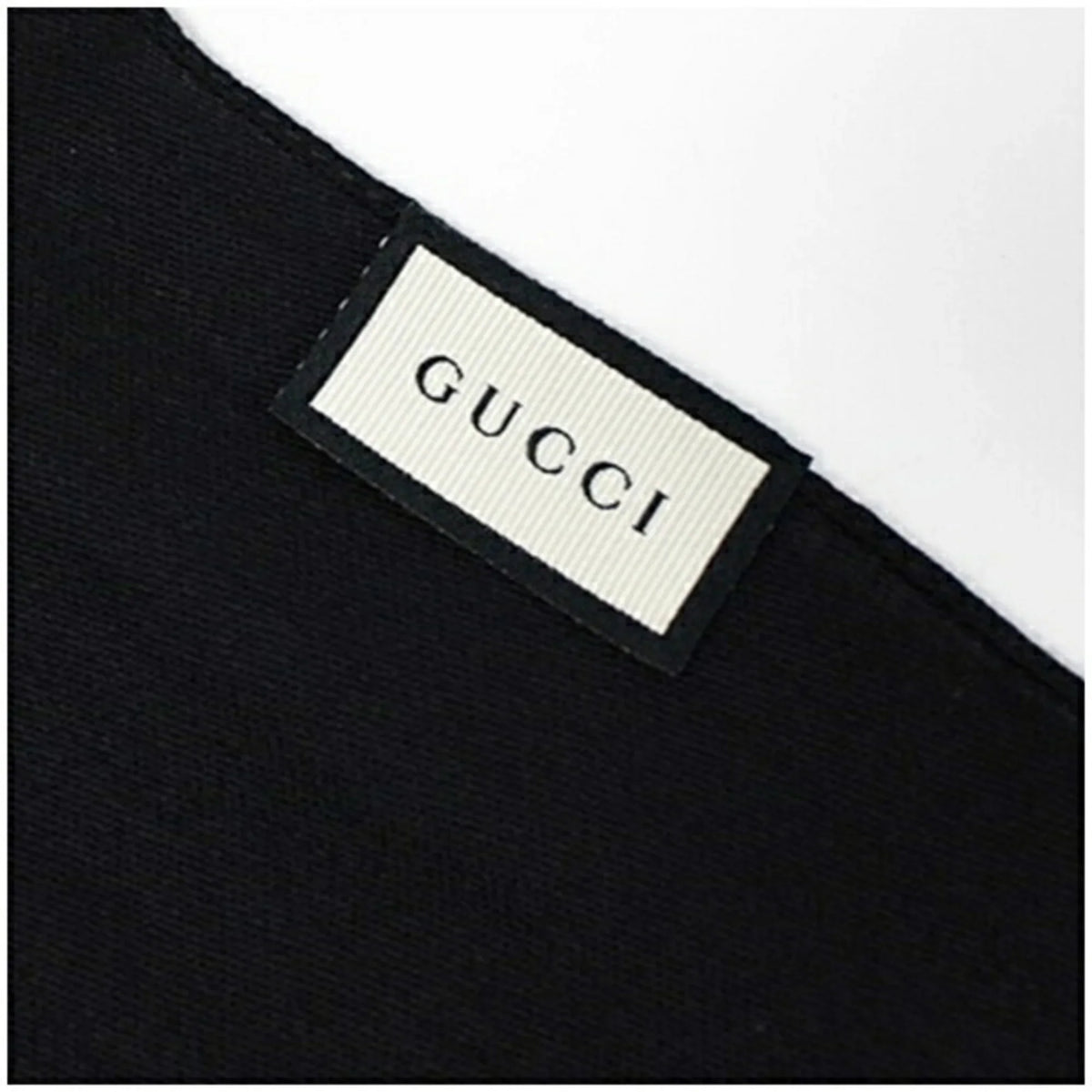 Pre-Owned Gucci Wool x Silk Stole Shawl Rectangular Black  Pattern 165904  Women's (Good)