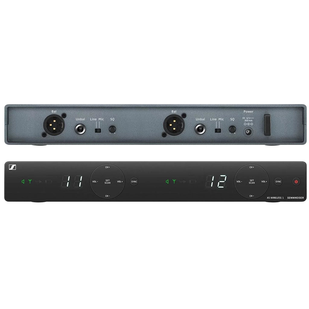Sennheiser  1-835 - 2-Channel Wireless System with Carry Case & Microphone Sanitizer Spray Package