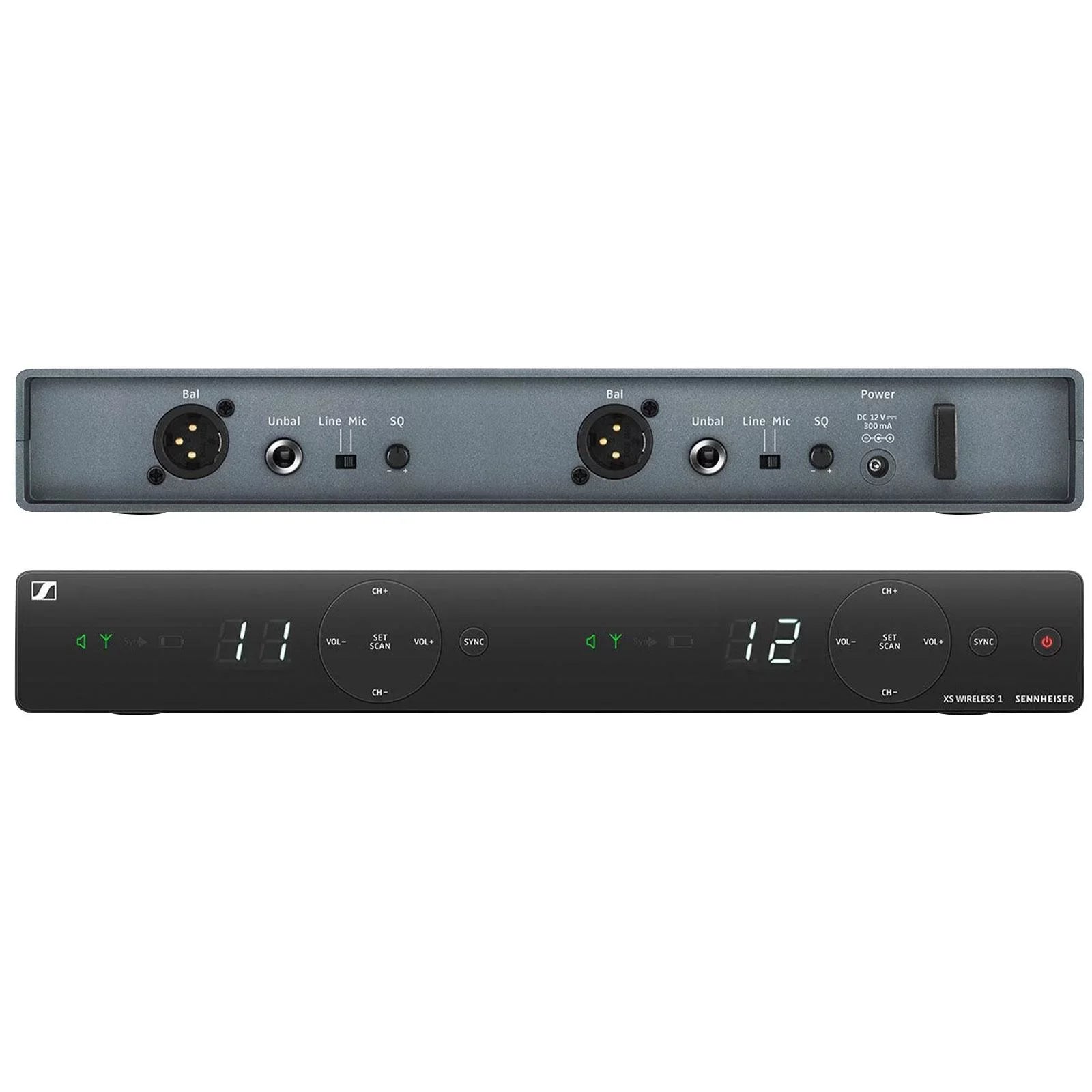 Sennheiser  1-835 - 2-Channel Wireless System with Carry Case & Microphone Sanitizer Spray Package