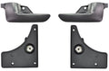 Auto Warehouse -2007A- - Interior Inside Door Handle, Black - Front/Rear Left/Right, Set of 4 Fits select: 2014-2020   2500, 2014-2020   1500
