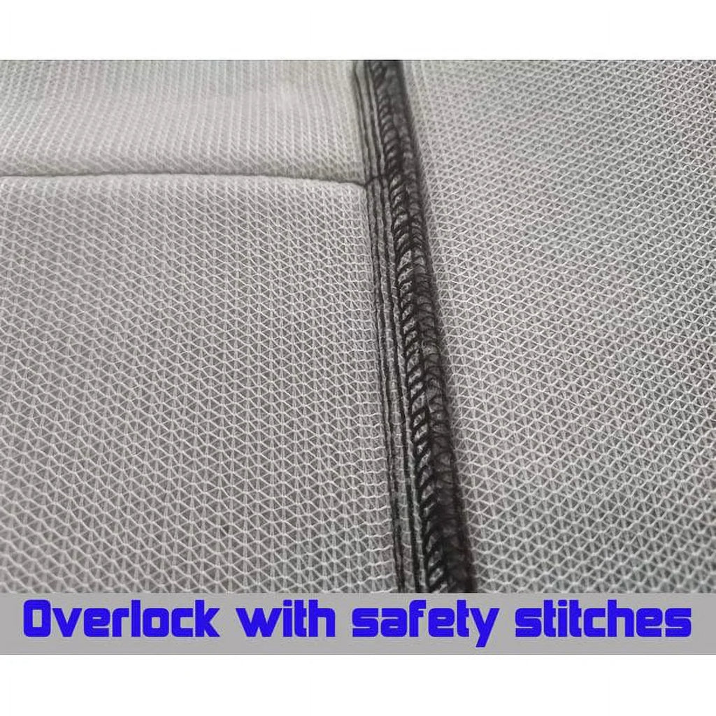 '-Designshields Compatible with 2003-2006 Jeep Wrangler  Two Tone Seat Covers:Black and Tan - Full Set Front&Rear