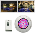 Miumaeov  Swimming Pool Light, 12V  Waterproof  Underwater Light Lamp with Remote Control (18W)