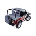 Rampage by RealTruck 741135 Tonneau Cover For 2018-Current Jeep Wrangler  2 Door, Black Diamond