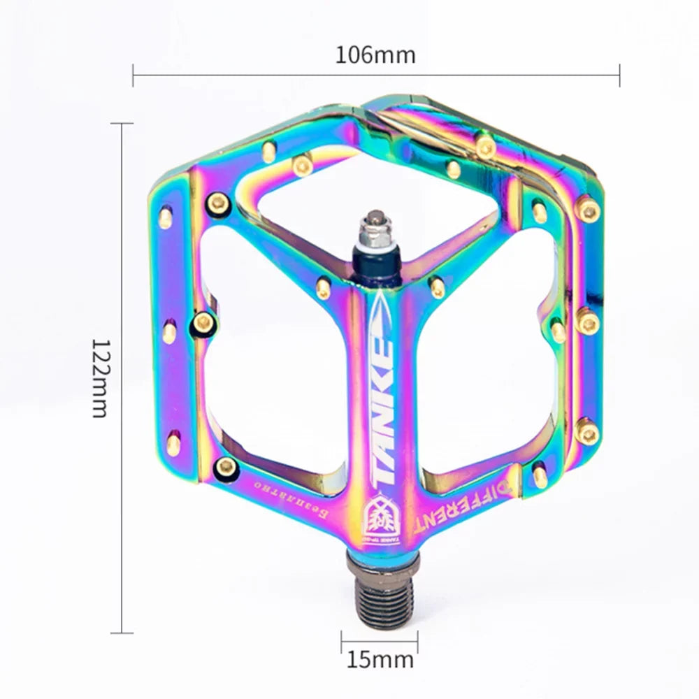 Nebublu Colorful Cycling Road Bike Pedals, Non-slip Aluminium  Bike Pedals - Perfect for  Adventures!