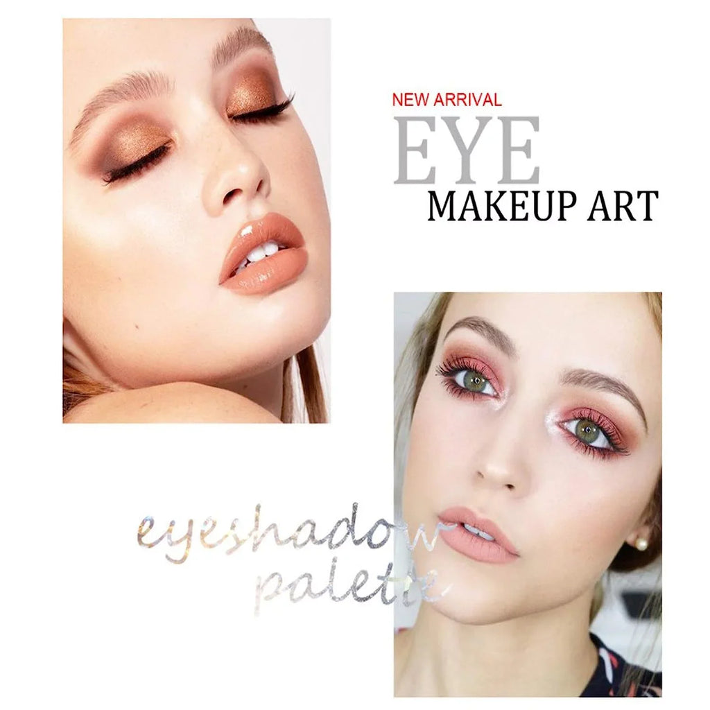 Joyeee 120 Naked Eyeshadow Palette, Highly Pigmented Warm Color Makeup Palettes Sweatproof Matte Pearl Shimmer Eye Shadow for Eye Makeup, Pink Purple Smokey Black Eyeshadow Makeup Pallet #3