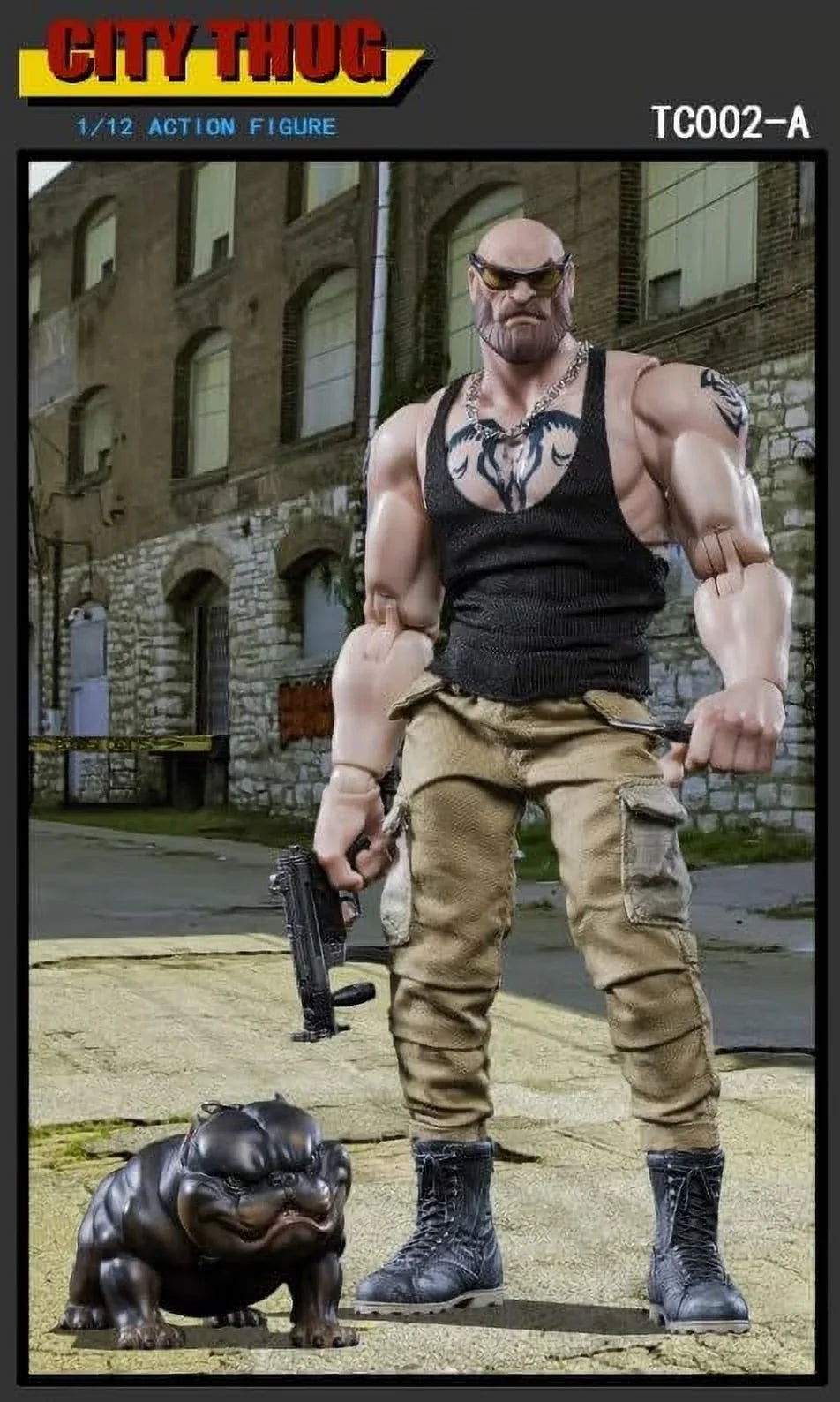 Takethat x  Crazy Figure  1/12 scale City Thug 6 inch male action figure