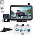 Digital Wireless Rear View Camera with 5″  Monitor, Wireless Backup Camera System Waterproof Reverse Camera for Trucks Under 33FT