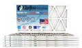 Glasfloss 15x25x1 -  10 -Qty:6 - Furnace Air Filter - Made in  (Actual Size: 14.5 x 24.5x7/8 inch)