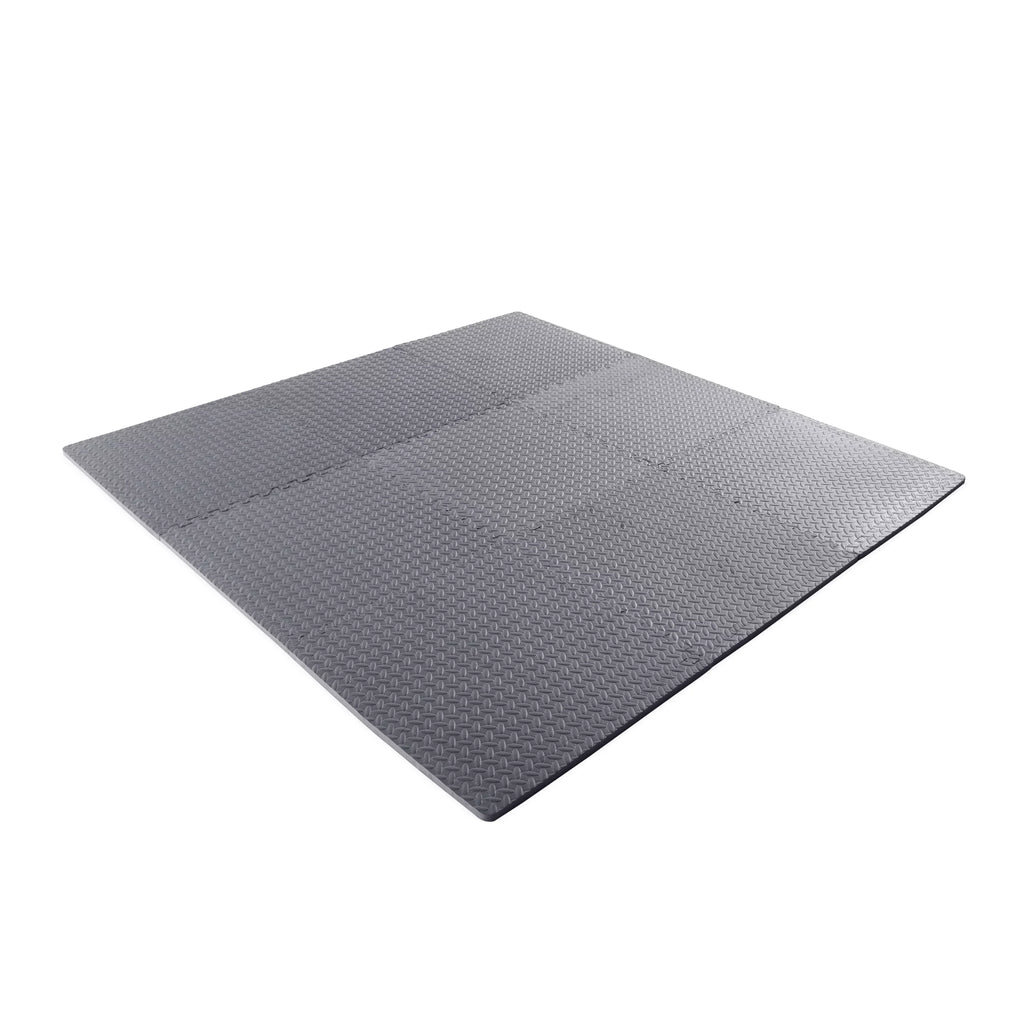 Barbell Antimicrobial Treated Puzzle Mat, 24 sq ft