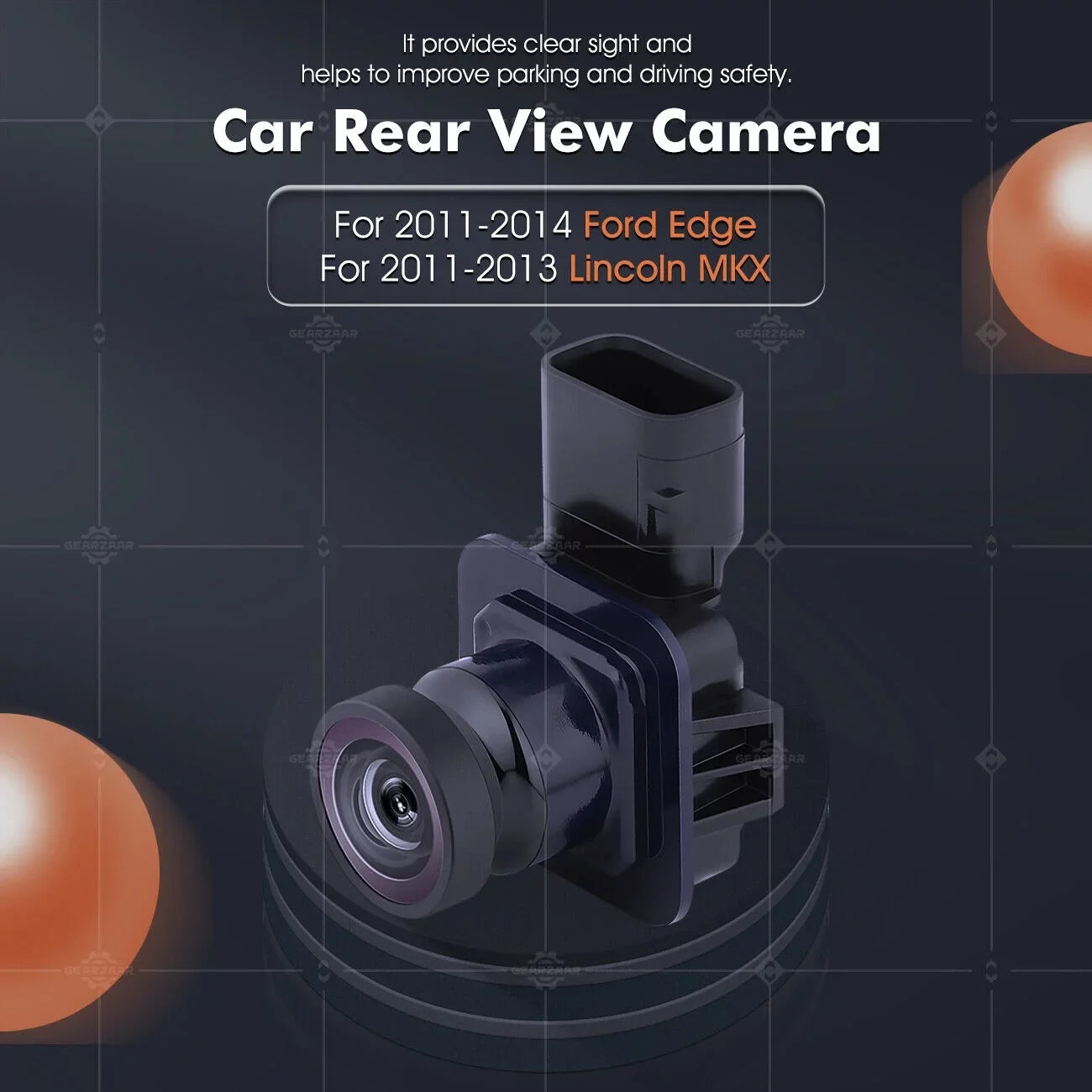 For 2011-2013 Ford Edge Lincoln  Rear View Backup Camera -19G490-