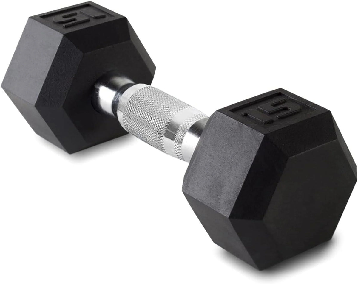 15LB Se Of 2 Hex Dumbbells Rubber Coaed Cas Iron Hex Black Dumbbell Weighs For Exercises Neoprene Dumbbell Hand Weighs Ani-Slip Ani-Roll Hex Shape Colorful 15Lbs Pair