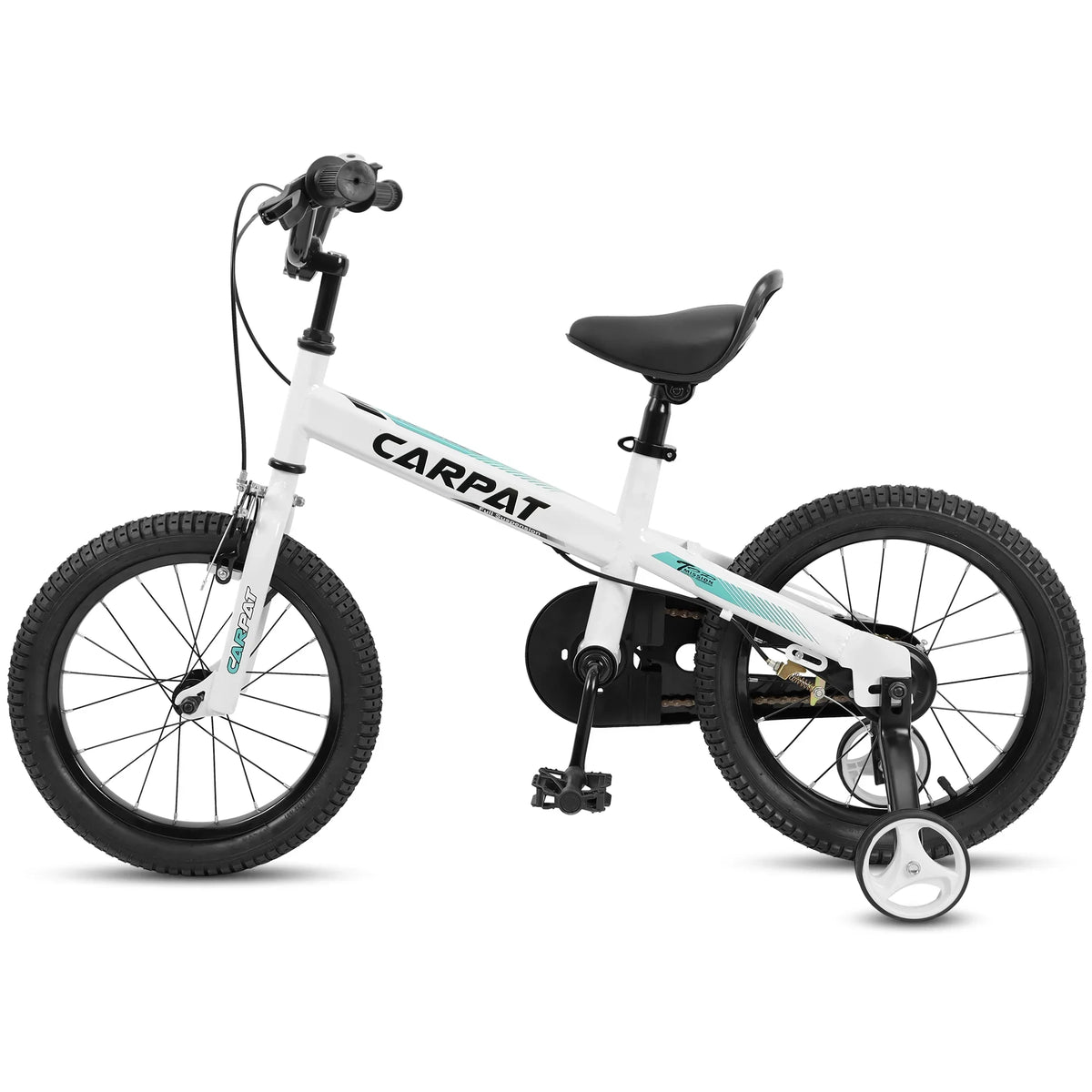 Taktack Kids' Bike 14 Inch Wheels, 1-Speed Boys Girls Child Bicycles For 3-5 Years, With Removable Training Wheels Baby Toys, Coaster+ Brake