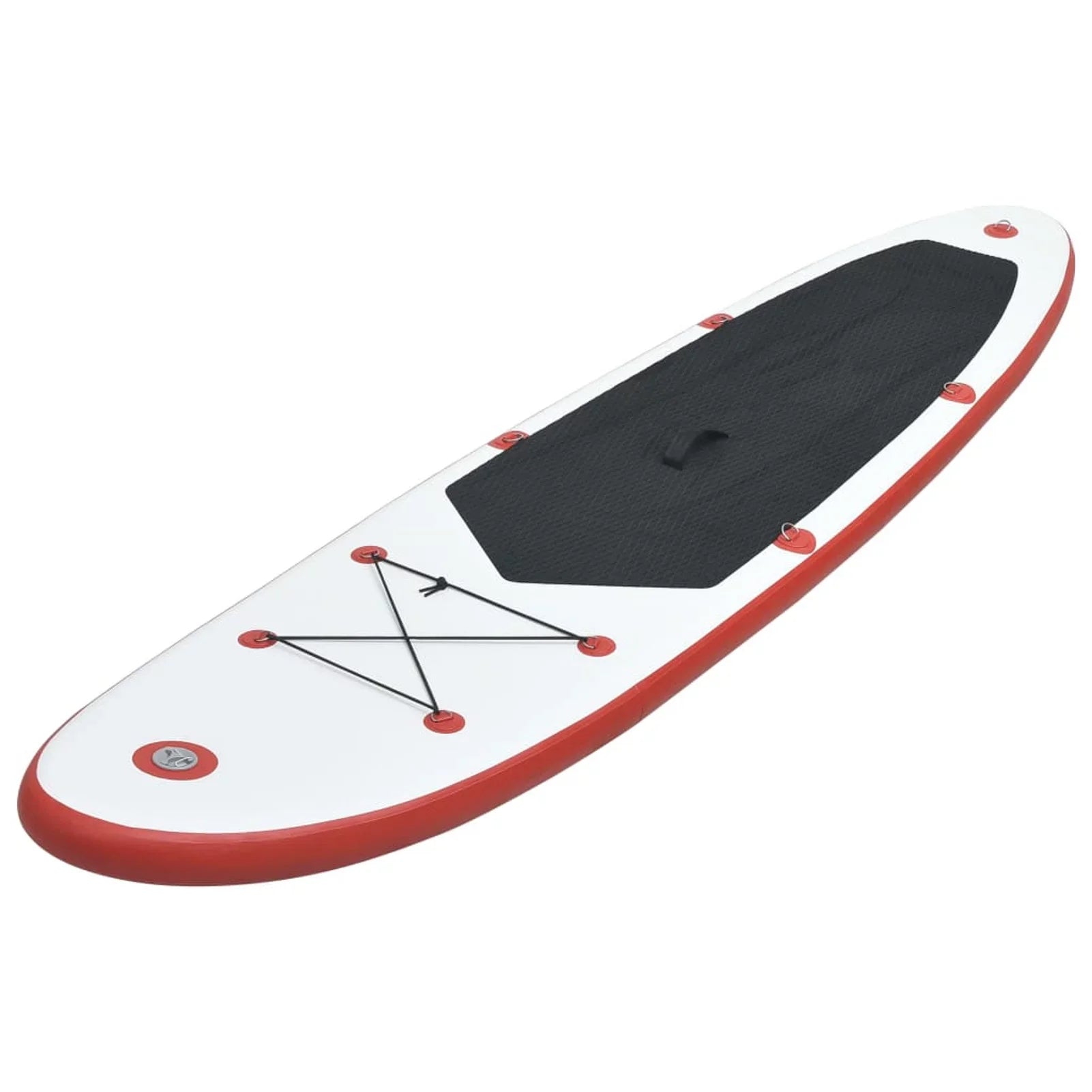 Andoer Paddle Board Set Surfboard Inflatable Red and White