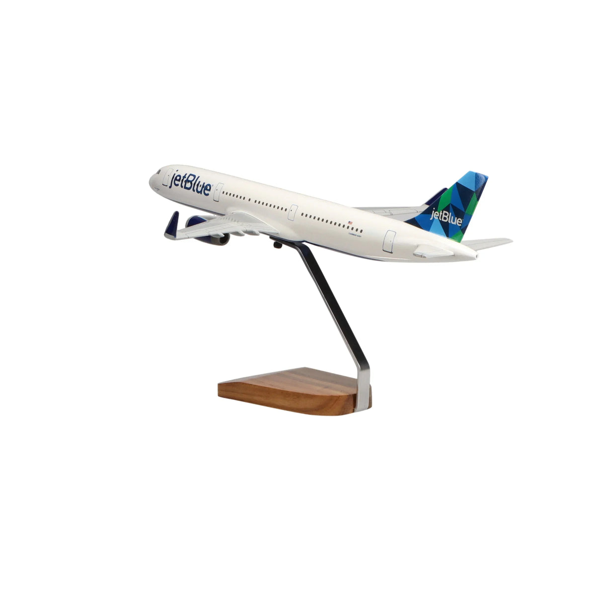 Airbus  Jetblue Airways Large Mahogany Model