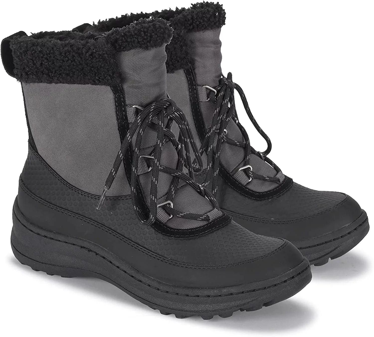 BareTraps  Womens Boots 10 Dark Grey/Black Suede