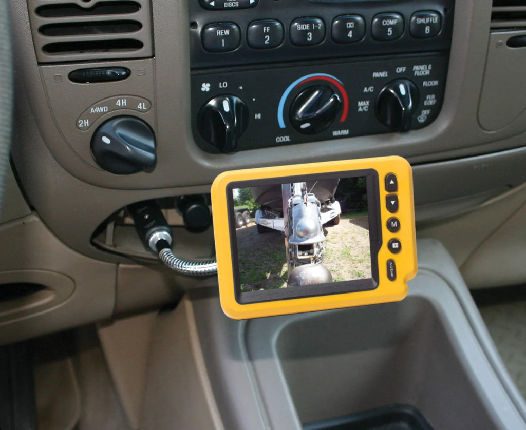 iBall Digital Pro Wireless Magnetic Trailer Hitch Rear View Camera  Monitor Fits Any Vehicle, Car or Truck