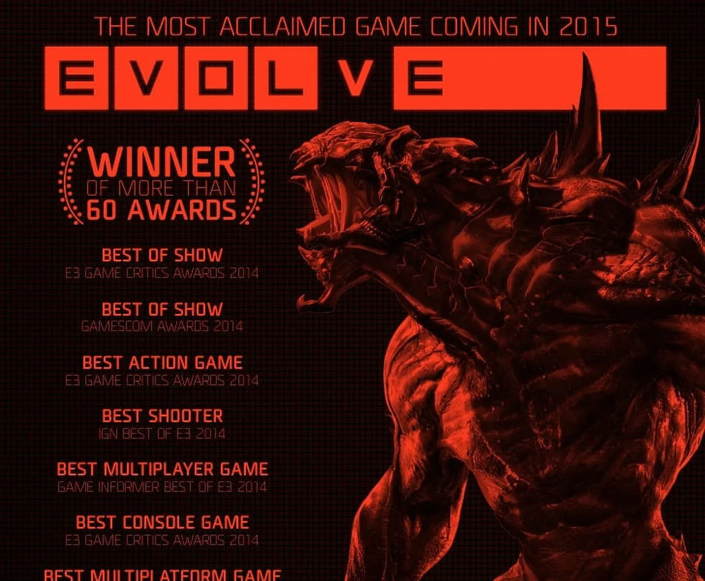 Evolve, 2K, PlayStation 4, 710425473746