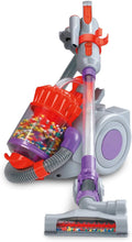 Casdon Dyson  Vacuum Cleaner, Toy Dyson  Vacuum Cleaner For Children Aged 3+, Features Working Suction, Just Like The Real Thing,Grey/Purple/Red