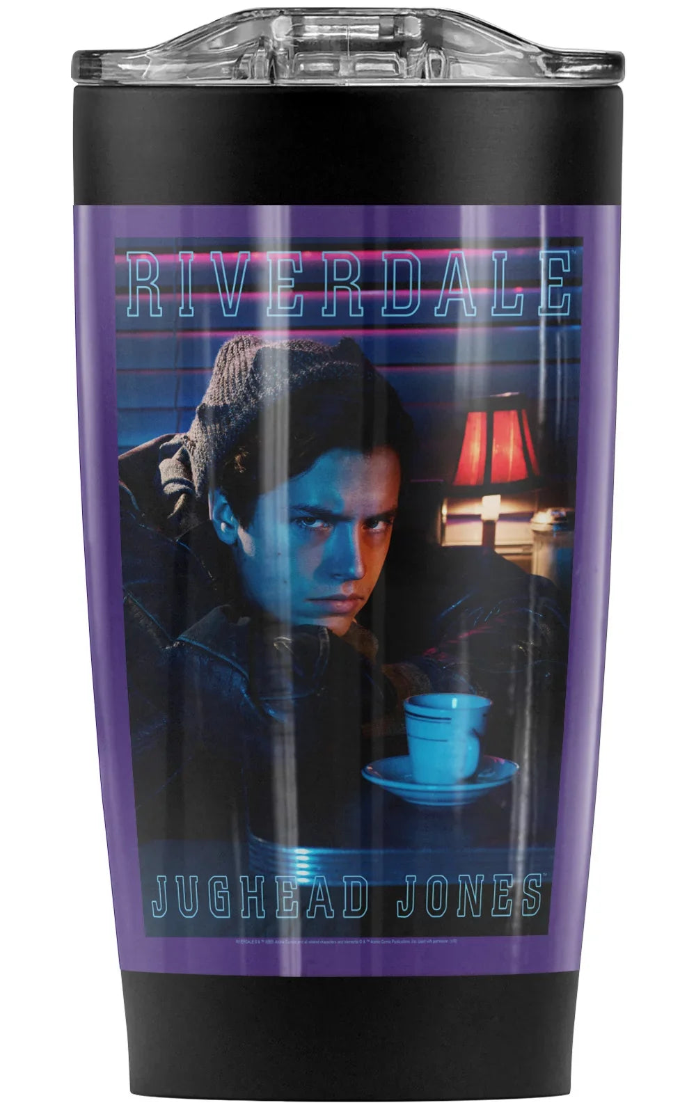 Riverdale Jughead Jones Stainless Steel Tumbler 20 oz Coffee Travel Mug/Cup, Vacuum Insulated & Double Wall with Leakproof Sliding Lid | Great for Hot Drinks and Cold Beverages