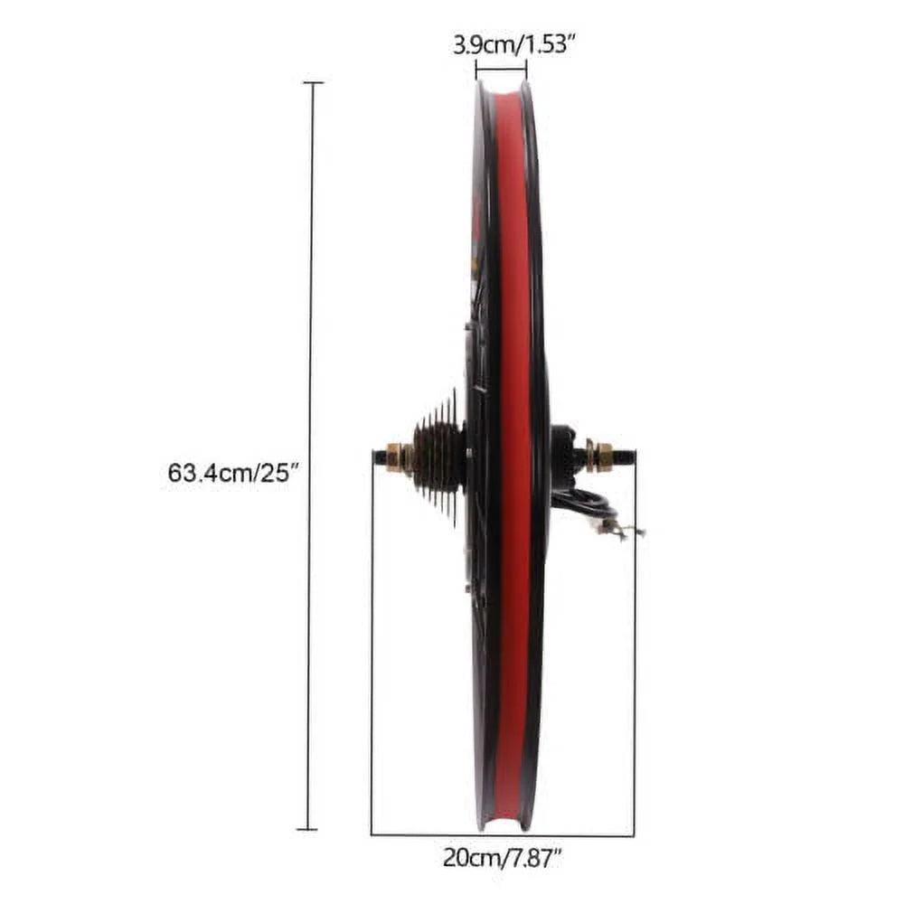 72V 2000W Electric Bicycle -Bike 29" Rear Wheel Motor Conversion Kit 560rpm