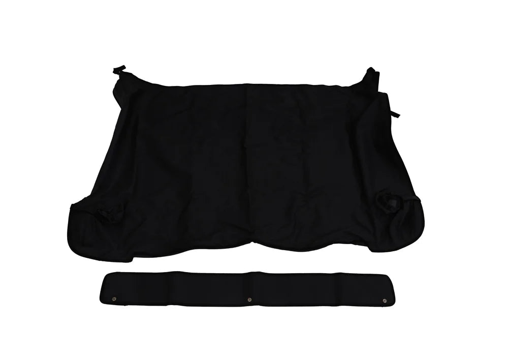 Rampage by RealTruck 741135 Tonneau Cover For 2018-Current Jeep Wrangler  2 Door, Black Diamond