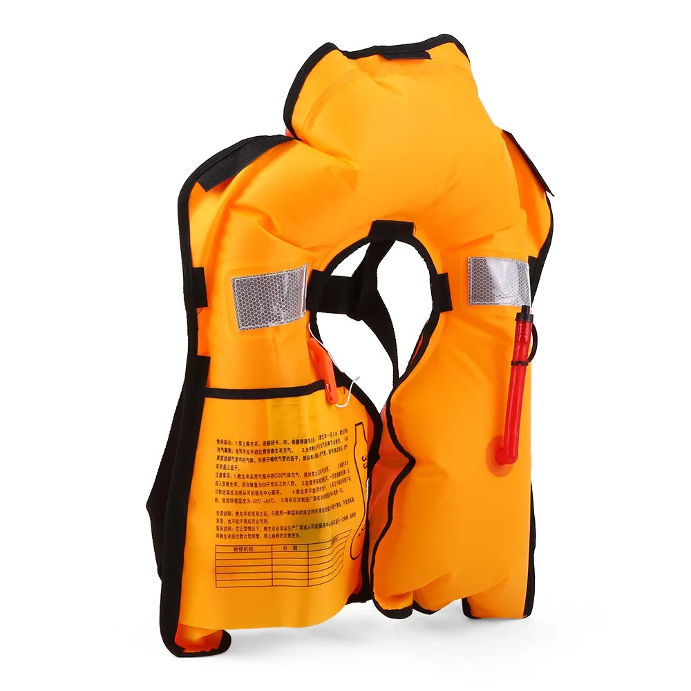 Mixfeer Auto Inflatable Adults Adult Safety Float Suit for Water Kayaking Fishing Surfing Canoeing Survival Jacket